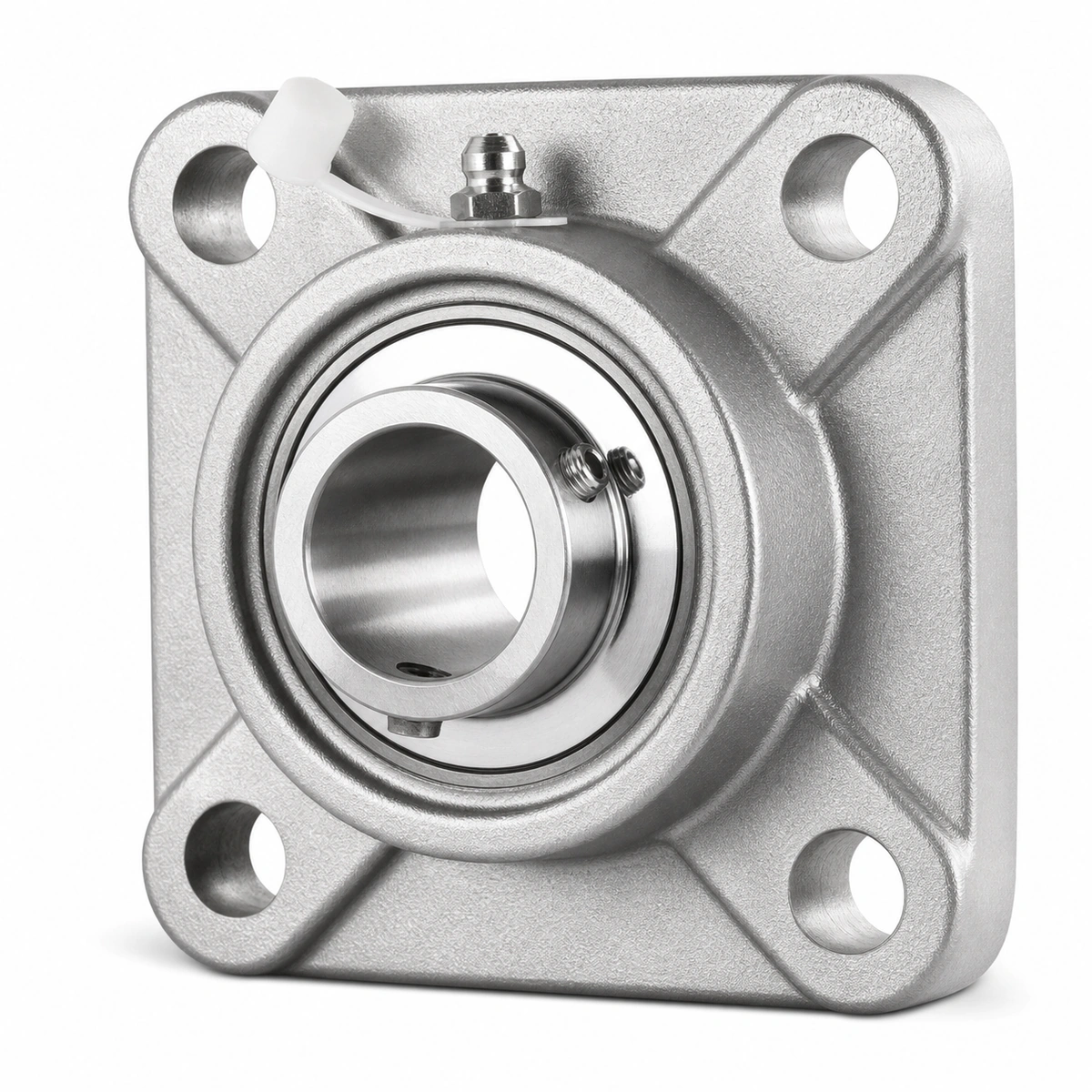 CPB Stainless Four Bolt Square Flanged Units Comprising Bearing Insert-SS UCF204